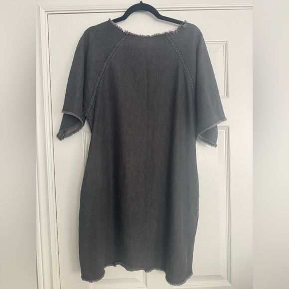 ULLA JOHNSON Denim Shift Dress - Picture 3 of 6